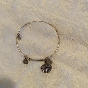 Alex and Ani Seashell Charm Bracelet
